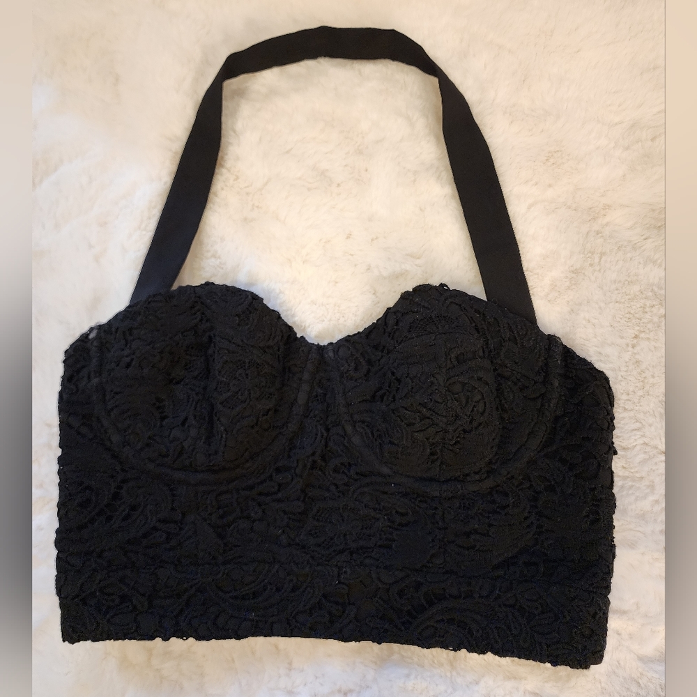 Guess by Marciano. Corset top. Black. Size 4.